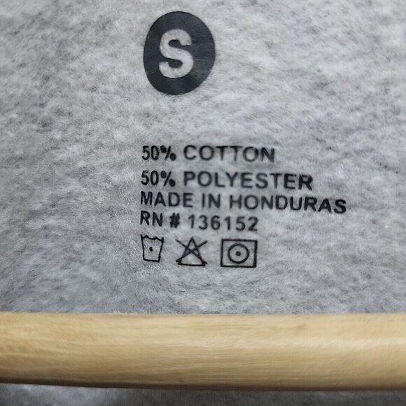 California Republic Hoodie Mens Pull Over Gray Sz S Small Pouch Pocket - Picture 6 of 10